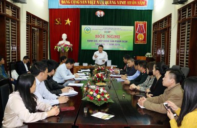 Hội nghị đánh giá, xếp hạng sản phẩm OCOP tỉnh Sơn La 2019